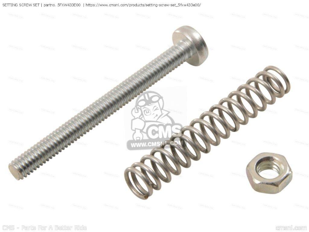 CMS シーエムエス SETTING SCREW SET［5FXW433E00］ CW50RS BWS NG YAMAHA ヤマハ 汎用ボルト・ネジ