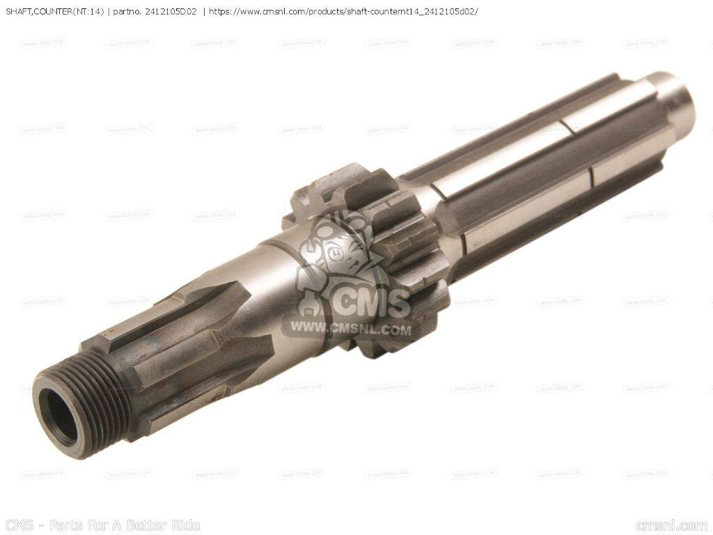 CMS シーエムエス SHAFT，COUNTER(NT：14)［2412105D02］ RMX250 RMX250R SUZUKI ...