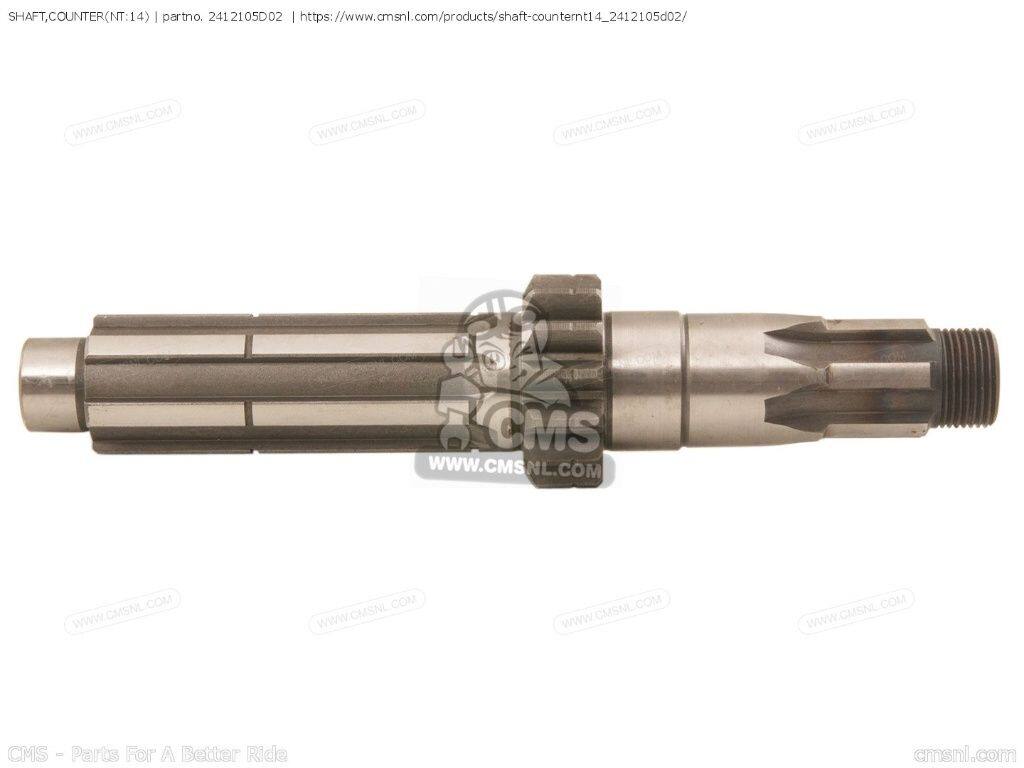 CMS シーエムエス SHAFT，COUNTER(NT：14)［2412105D02］ RMX250 RMX250R SUZUKI ...