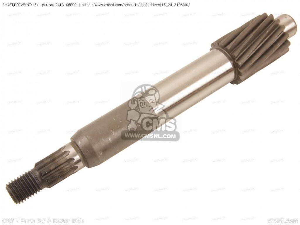 CMS シーエムエス SHAFT，DRIVE(NT：15)［2413106F00］ TR50S SUZUKI スズキ ミッション・ギア エンジンパーツ エンジン