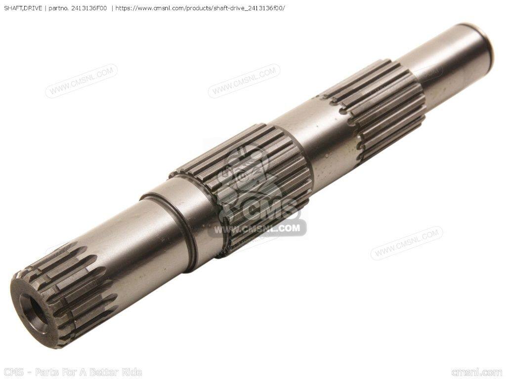 CMS シーエムエス SHAFT，DRIVE［2413136F00］ RM125 SUZUKI スズキ ミッション・...