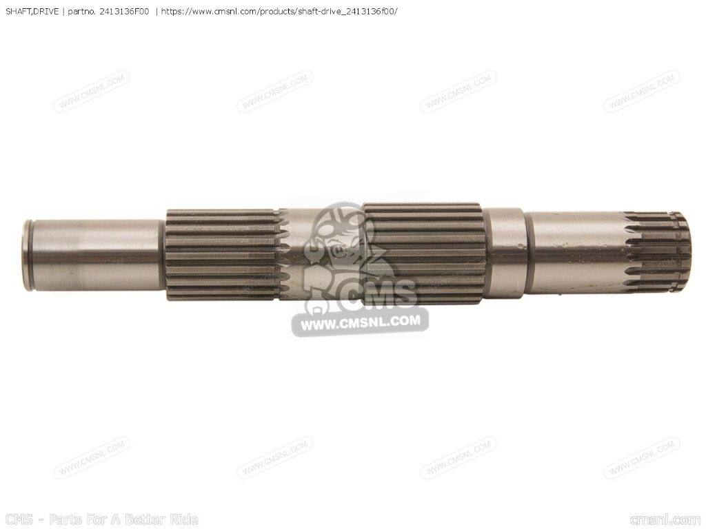CMS シーエムエス SHAFT，DRIVE［2413136F00］ RM125 SUZUKI スズキ ミッション・...