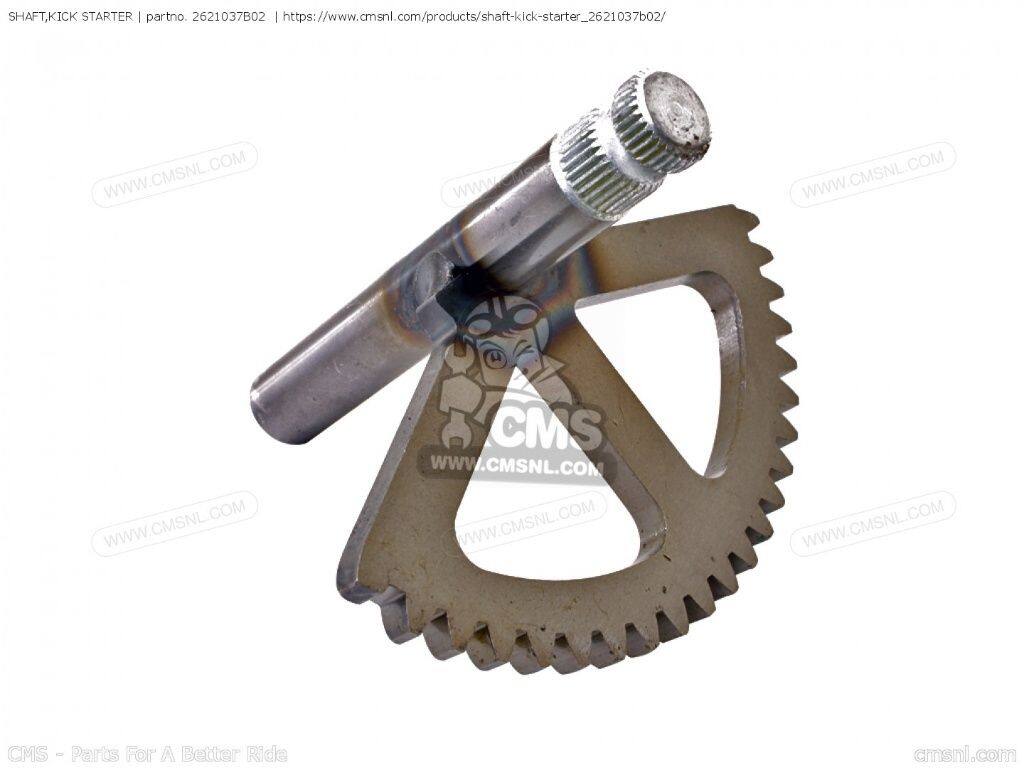 CMS シーエムエス SHAFT，KICK STARTER［2621037B02］ AD50 AD50W AD50WF AD60 AE50 AE50K AH50 AH50G AH75 AP50 AP50R7 AP50RF SUZUKI スズキ キックペダル エンジンパーツ エンジン