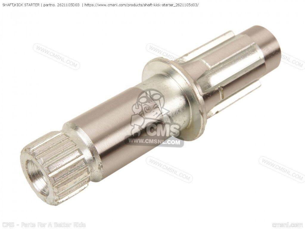 CMS シーエムエス SHAFT，KICK STARTER［2621105D03］ RM250 RM250Z SUZUKI スズキ キックペダル エンジンパーツ エンジン