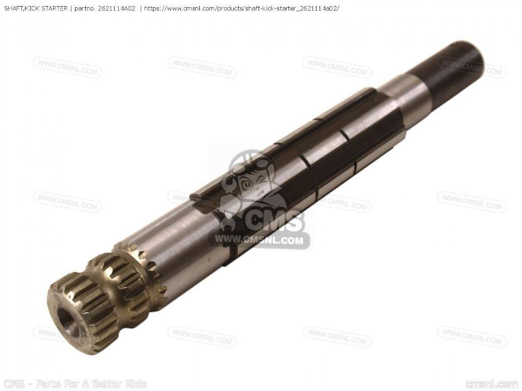 CMS シーエムエス SHAFT，KICK STARTER［2621114A02］ DR650R DR650RS DR650RSU DR650RU DR650S DR650SE SP600 SUZUKI スズキ キックペダル エンジンパーツ エンジン