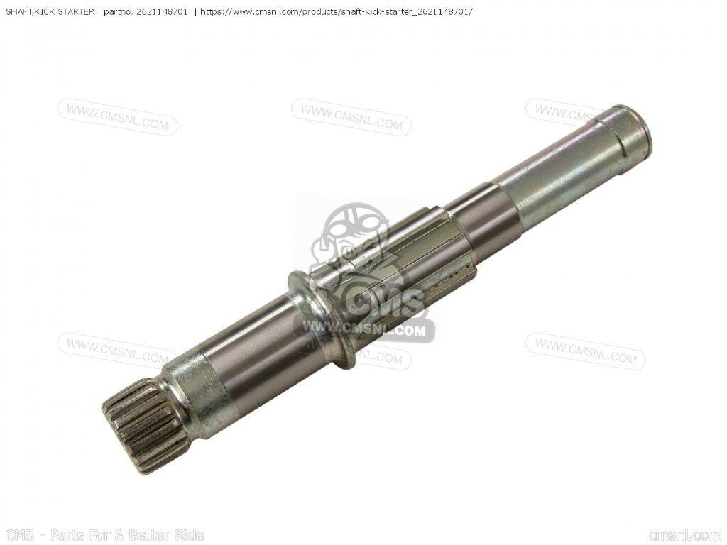 CMS シーエムエス SHAFT，KICK STARTER［2621148701］ TS125ER SUZUKI スズキ キックペダル エンジンパーツ エンジン