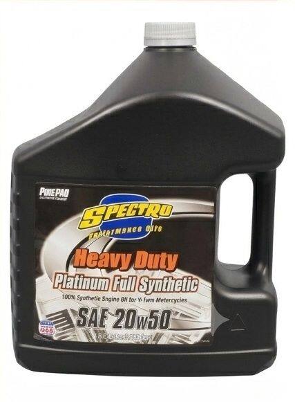 SPECTRO スペクトロ HDプラチナム フルシンセティックE/Gオイル【20W-50】【1ガロ...