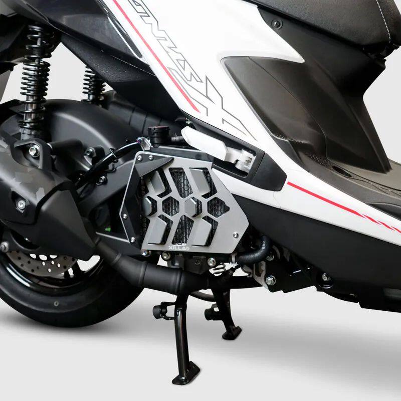 XILLA シラ Air Intake Enhanced Radiator Guard Cygnus X Mk7 125 155 YAMAHA ヤ...