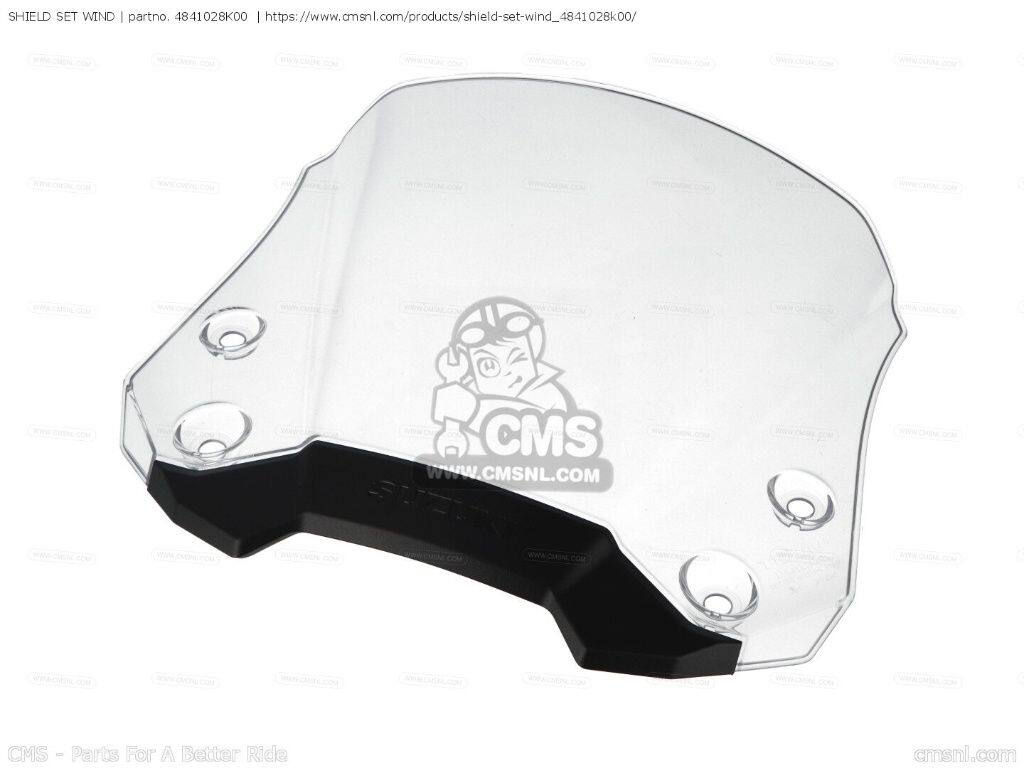 CMS シーエムエス SHIELD SET WIND［4841028K00］ DL650AAEXAXAE V-STROM DL650AXA DL650UEXAXAUE SUZUKI スズキ スクリーン 外装