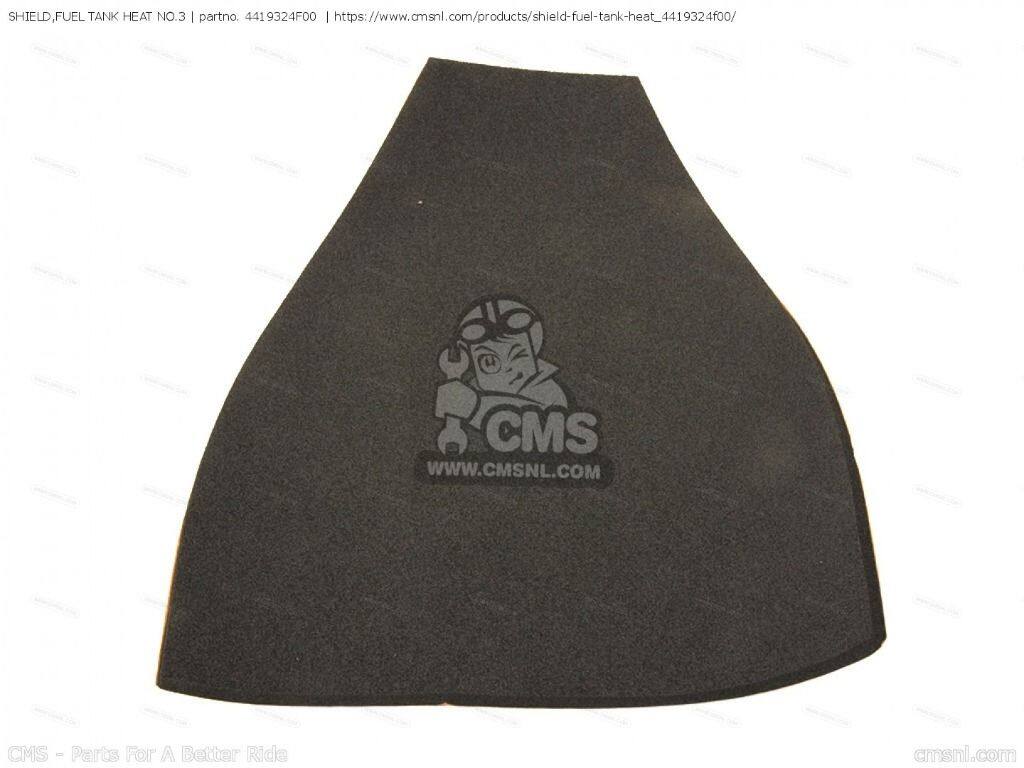CMS シーエムエス SHIELD，FUEL TANK HEAT NO.3［4419324F00］ GSX1300R HAYABUSA ...