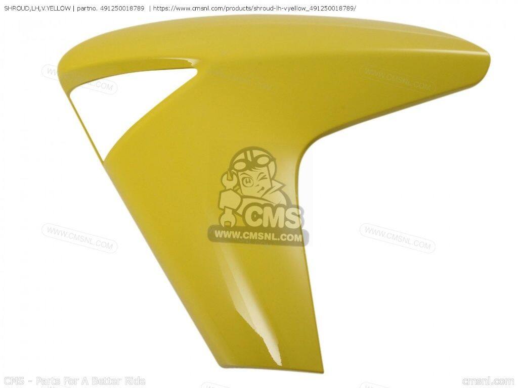 CMS シーエムエス SHROUD，LH，V.YELLOW［491250018789］ ER650A6S ER6N ER650A7F ...