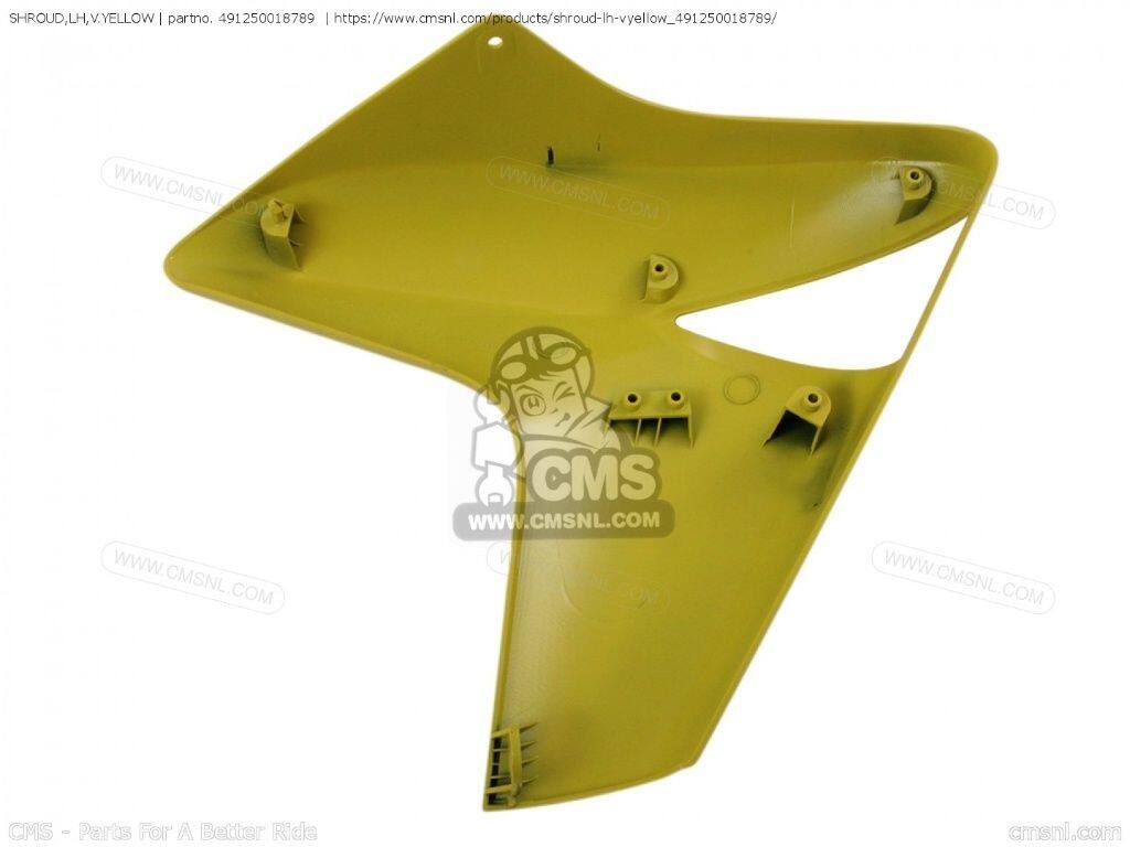 CMS シーエムエス SHROUD，LH，V.YELLOW［491250018789］ ER650A6S ER6N ER650A7F ...