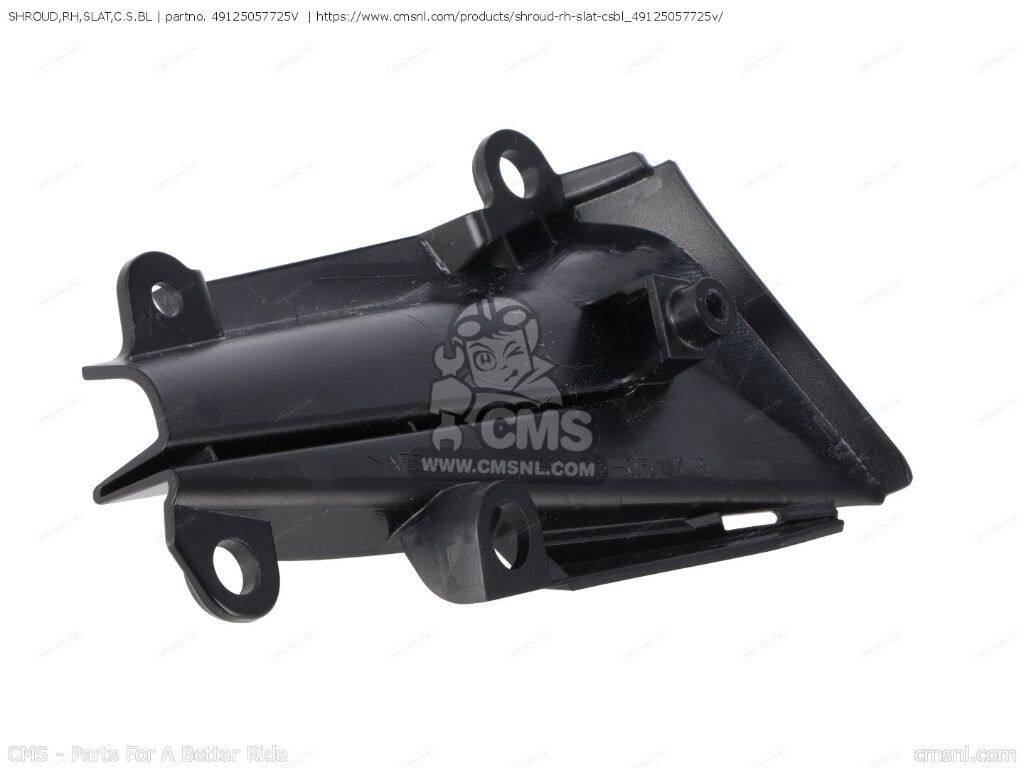 CMS シーエムエス SHROUD，RH，SLAT，C.S.BL［49125057725V］ ZR1000FEF Z1000 ZR1...
