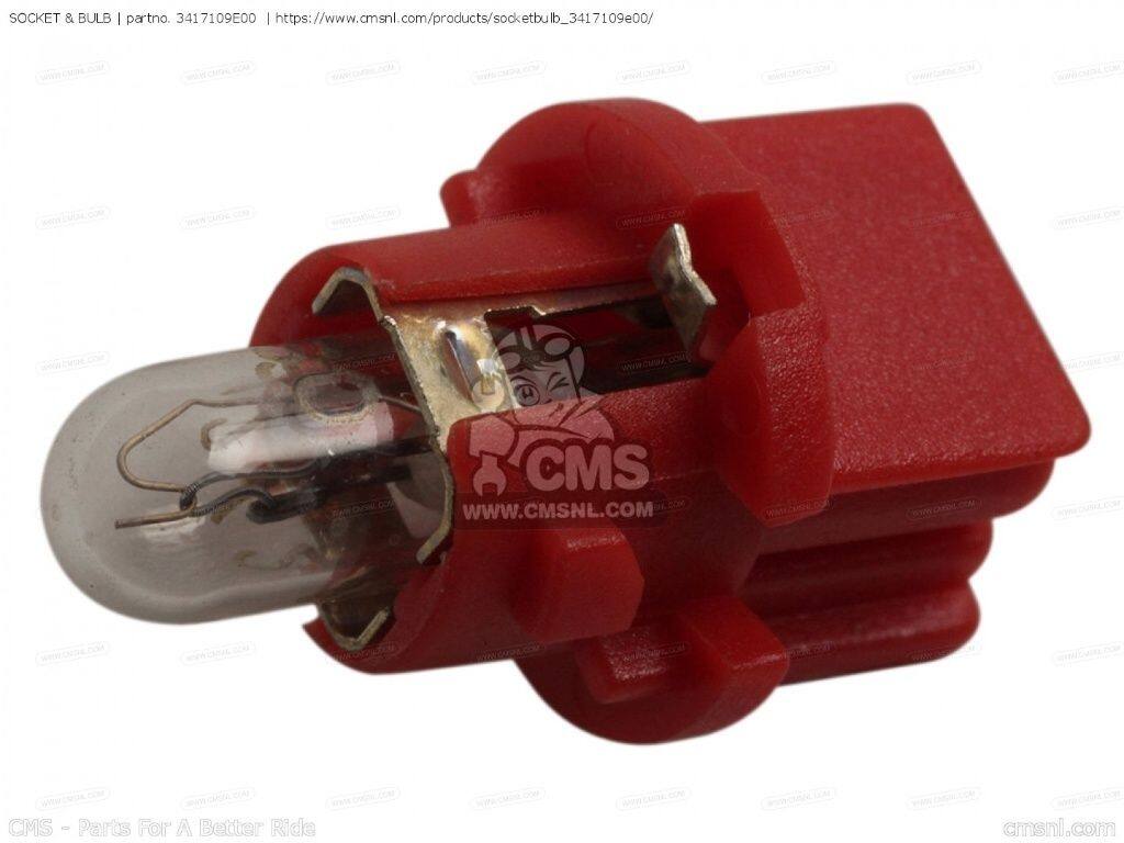 CMS シーエムエス SOCKET ＆ BULB［3417109E00］ AH100 AH50 AH50G AH75 AP50 AP50R7 AP50RF SUZUKI スズキ その他バルブ・電球 灯火類 電装系