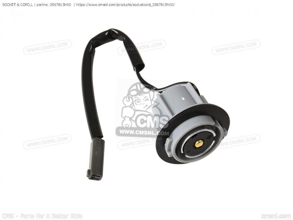 CMS シーエムエス SOCKET ＆ CORD，L［3567815H00］ GSX1300R HAYABUSA GSX1300RA GSX1300RAZ SUZUKI スズキ その他ウインカーオプション・補修部品 灯火類 電装系