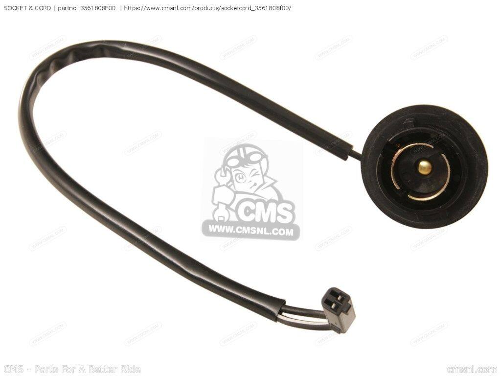 CMS シーエムエス SOCKET ＆ CORD［3561808F00］ GSX600F KATANA GSX600FU GSX750F SUZUKI スズキ その他ウインカーオプション・補修部品 灯火類 電装系