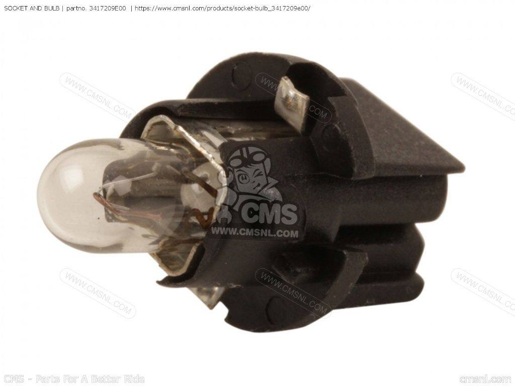 CMS シーエムエス SOCKET AND BULB［3417209E00］ AH100 AH50 AH50G AH75 AP50 AP50R7 AP50RF AY50 AY50W AY50WR RMX50 SUZUKI スズキ その他バルブ・電球 灯火類 電装系