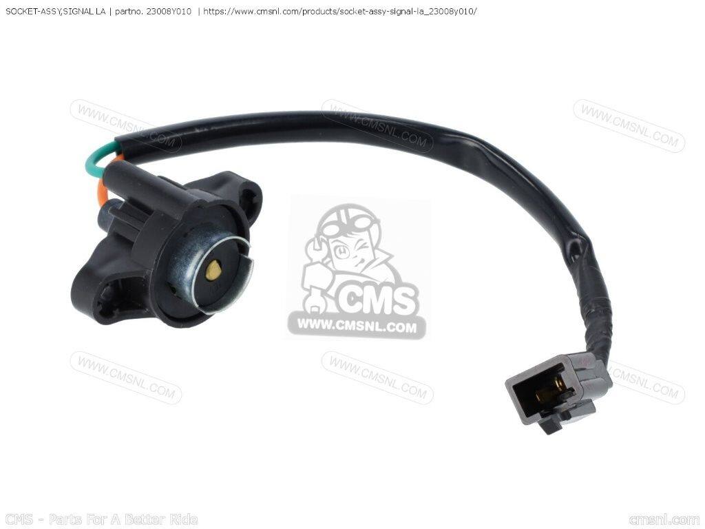 CMS シーエムエス SOCKET-ASSY，SIGNAL LA［23008Y010］ KAWASAKI カワサキ その他ウインカーオプション・補修部品 灯火類 電装系
