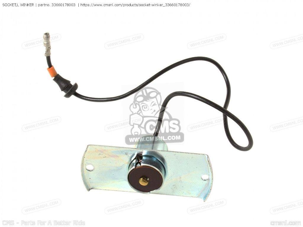 CMS シーエムエス SOCKET，L WINKER［33660178003］ C86Z HONDA ホンダ ウインカー 灯火類 電装系