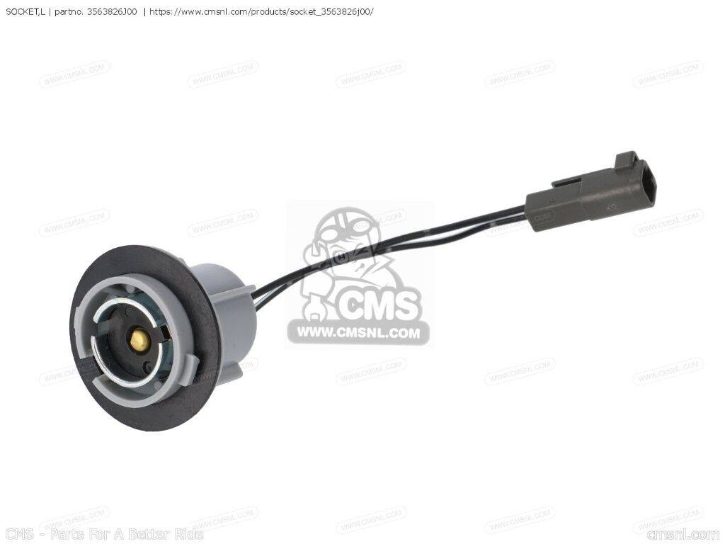 CMS シーエムエス SOCKET，L［3563826J00］ AN650 BURGMAN AN650Z EXECUTIVE SUZUKI スズキ その他テールランプオプション・補修部品 灯火類 電装系