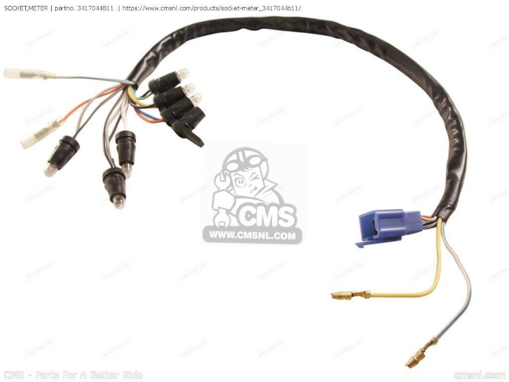 CMS シーエムエス SOCKET，METER［3417044B11］ DR350SE DR800S DR800SU SUZUKI スズキ その他メーター メーター・インジケーター関係 電装系