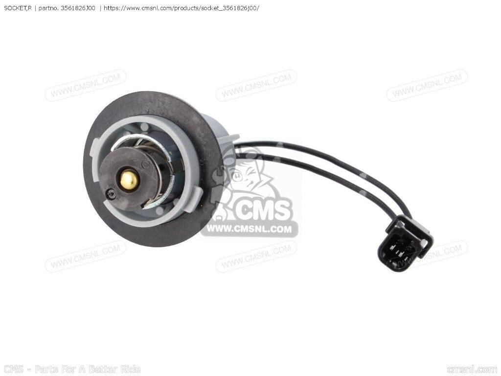 CMS シーエムエス SOCKET，R［3561826J00］ AN650 BURGMAN AN650Z EXECUTIVE SUZUKI スズキ その他ウインカーオプション・補修部品 灯火類 電装系