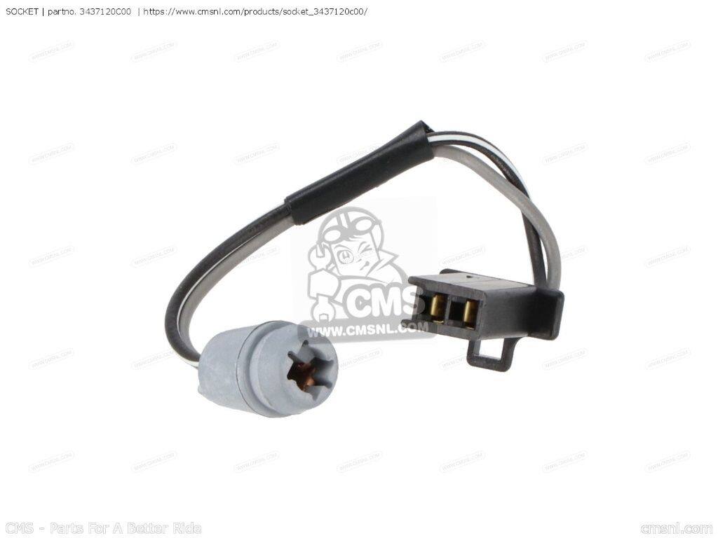 CMS シーエムエス SOCKET［3437120C00］ GSX750F KATANA GSX750FSK SUZUKI スズキ その他メーター メーター・インジケーター関係 電装系