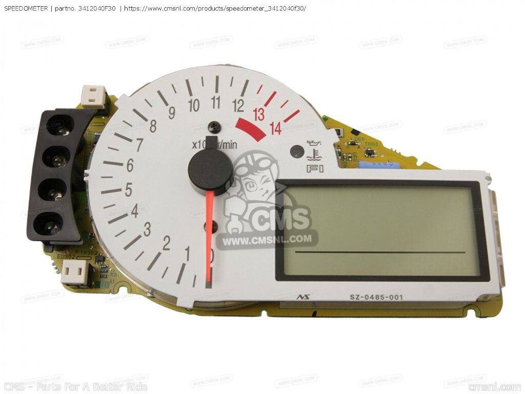 CMS シーエムエス SPEEDOMETER［3412040F30］ GSXR1000 SUZUKI スズキ タコメーター メーター・インジケーター関係 電装系