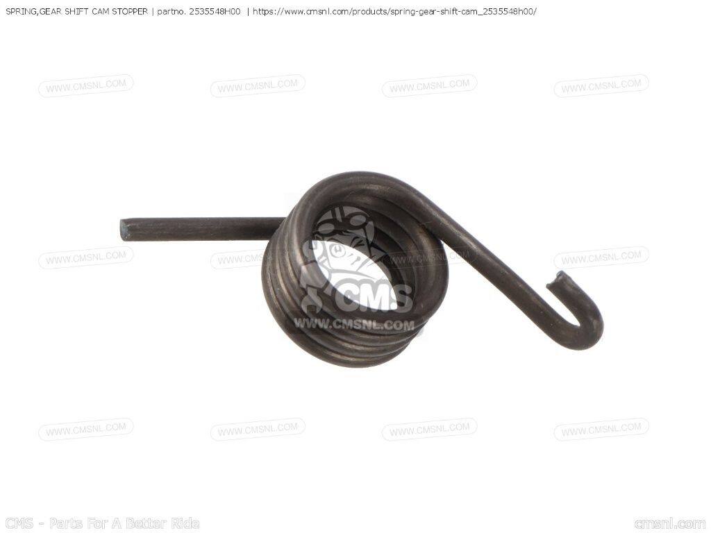CMS シーエムエス SPRING，GEAR SHIFT CAM STOPPER［2535548H00］ DL250ARLZ V-STR...