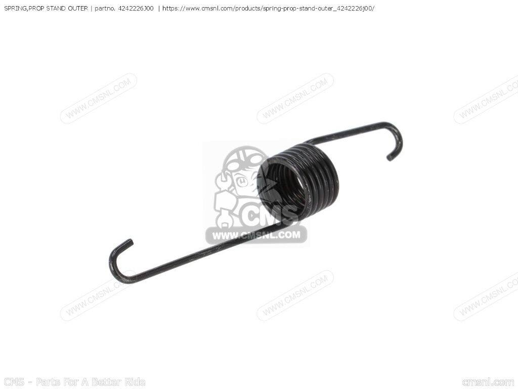 CMS シーエムエス SPRING，PROP STAND OUTER［4242226J00］ AN650 BURGMAN AN650Z EXECUTIVE SUZUKI スズキ センター・サイドスタンドスプリング フレーム