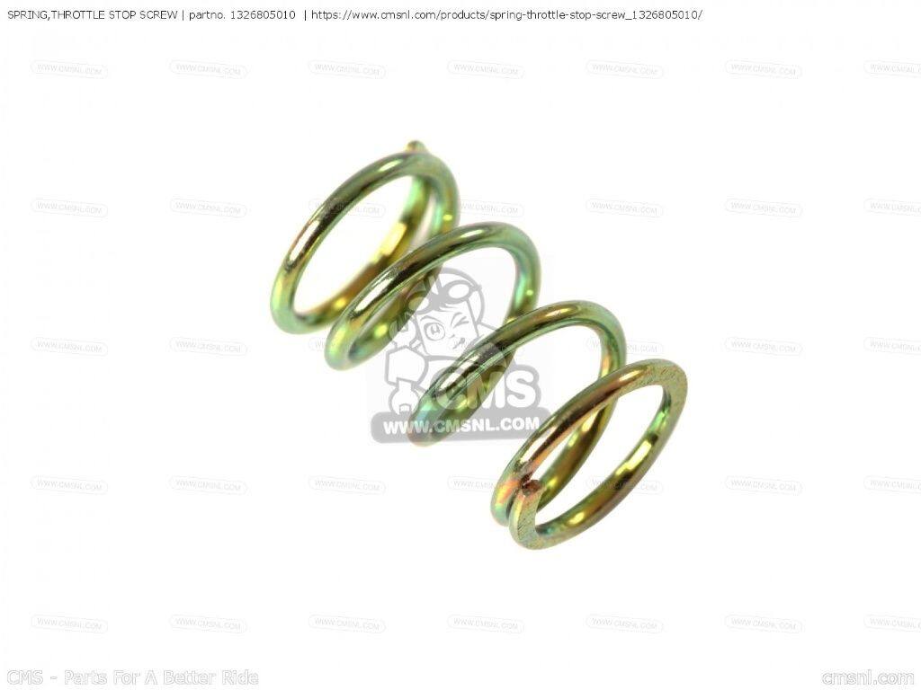 CMS シーエムエス SPRING，THROTTLE STOP SCREW［1326805010］ A100 AS100 AC100 A...