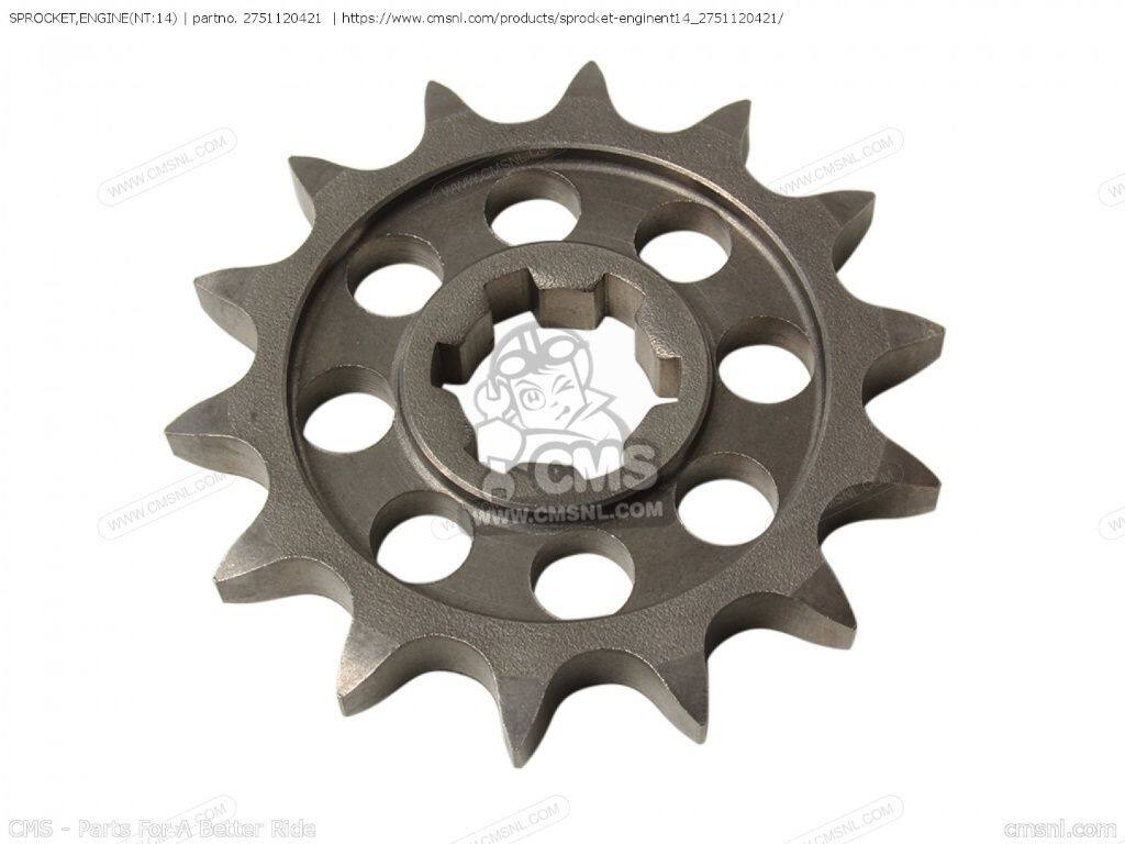 CMS シーエムエス SPROCKET，ENGINE(NT：14)［2751120421］ RM80 RM80X RM85 SW & LW RM85L SUZUKI スズキ スプロケット 駆動系