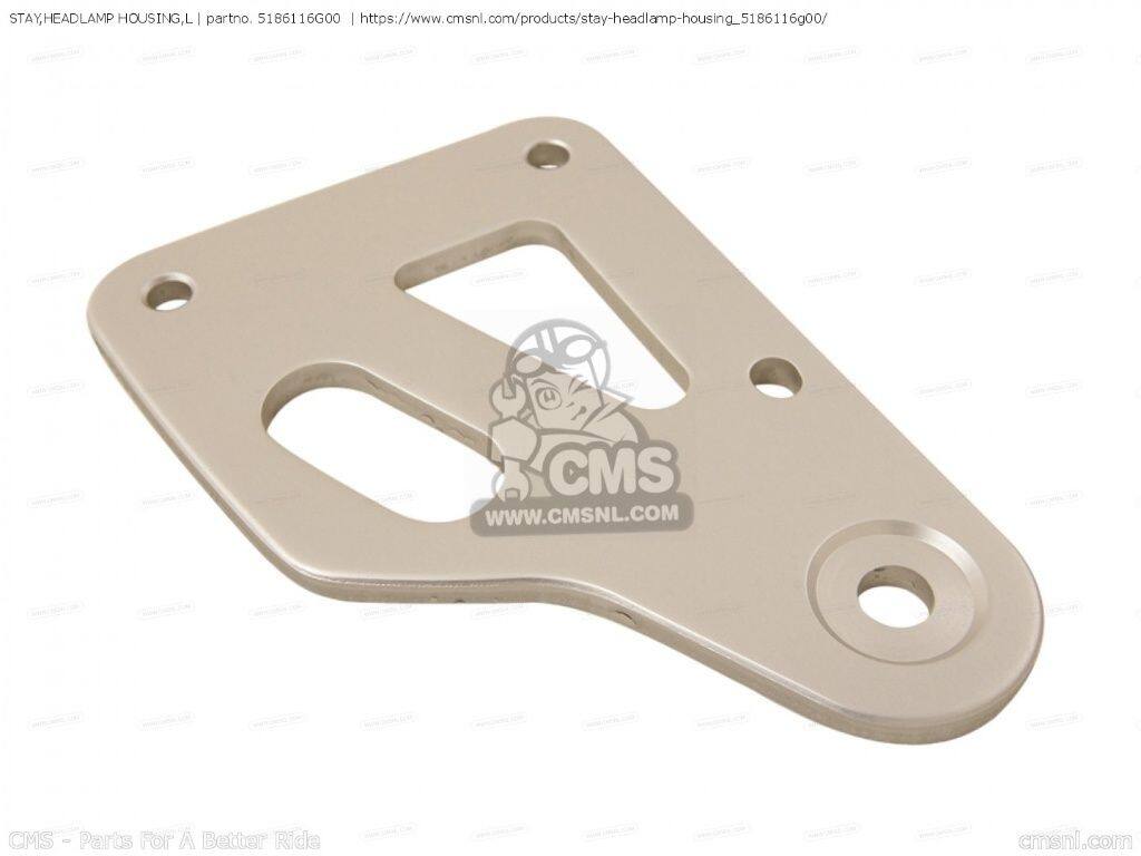 CMS シーエムエス STAY，HEADLAMP HOUSING，L［5186116G00］ SV650 SV650A SV650S SV650SF SUZUKI スズキ ヘッドライト 灯火類 電装系
