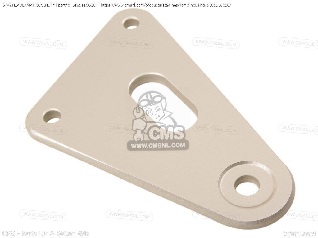 CMS シーエムエス STAY，HEADLAMP HOUSING，R［5185116G10］ SV1000 SV1000S SUZUKI スズキ ヘッドライト 灯火類 電装系