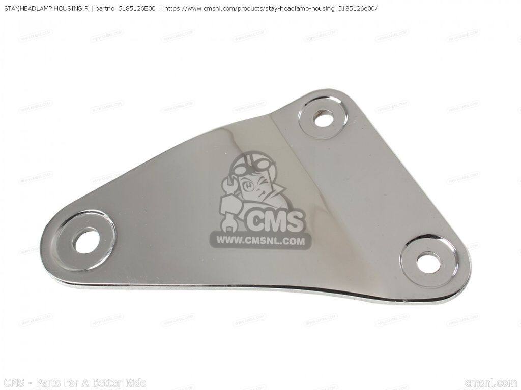 CMS シーエムエス STAY，HEADLAMP HOUSING，R［5185126E00］ GSF600 GSF600S GSF600SU GSF600U SUZUKI スズキ ヘッドライト 灯火類 電装系