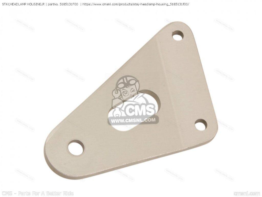 CMS シーエムエス STAY，HEADLAMP HOUSING，R［5185131F00］ GSF1200 BANDIT GSF1200S GSF1200Z SUZUKI スズキ ヘッドライト 灯火類 電装系
