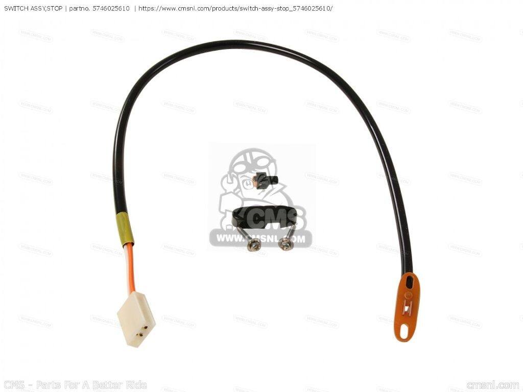 开关 - CMS シーエムエス SWITCH ASSY，STOP［5746025610］ GP100 GP100E GP100U SUZUKI スズキ スイッチ スイッチ・ハーネス関係 電装系