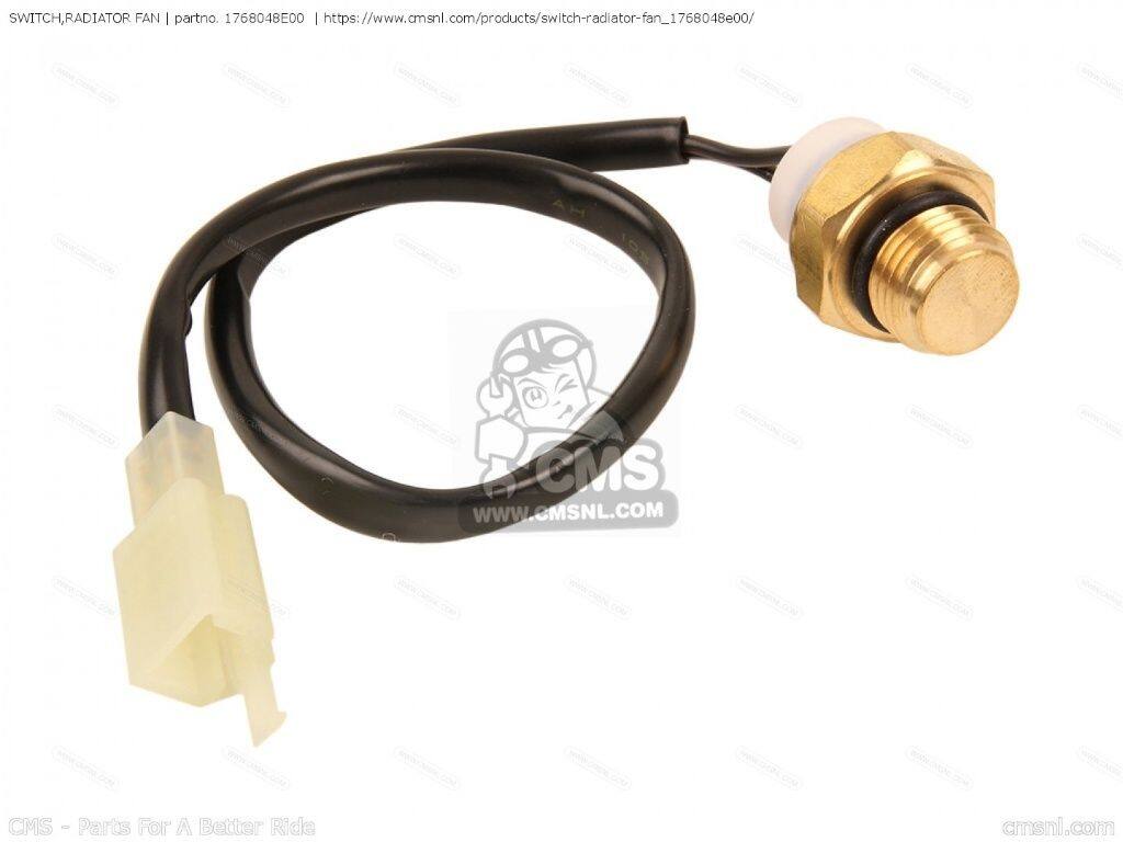 CMS シーエムエス SWITCH，RADIATOR FAN［1768048E00］ GSX1250FA GSXR1100W RF900R VZ800 MARAUDER SUZUKI スズキ スイッチ スイッチ・ハーネス関係 電装系