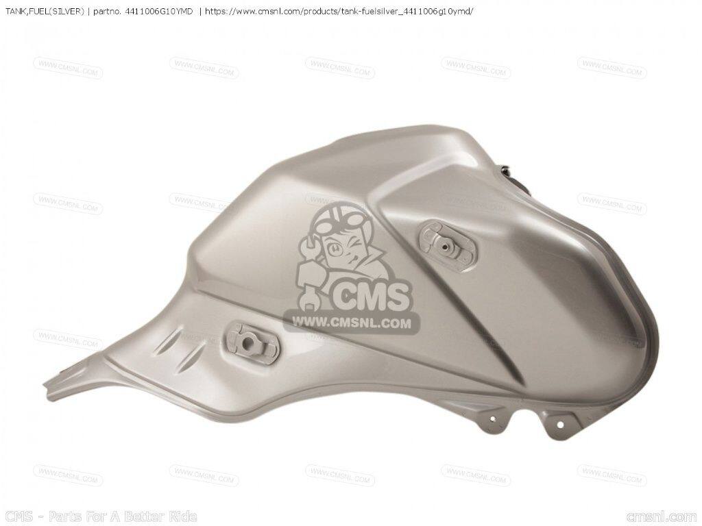 CMS シーエムエス TANK，FUEL(SILVER)［4411006G10YMD］ DL1000 VSTROM DL650 DL650A SUZUKI スズキ ガソリンタンク タンク関連 外装