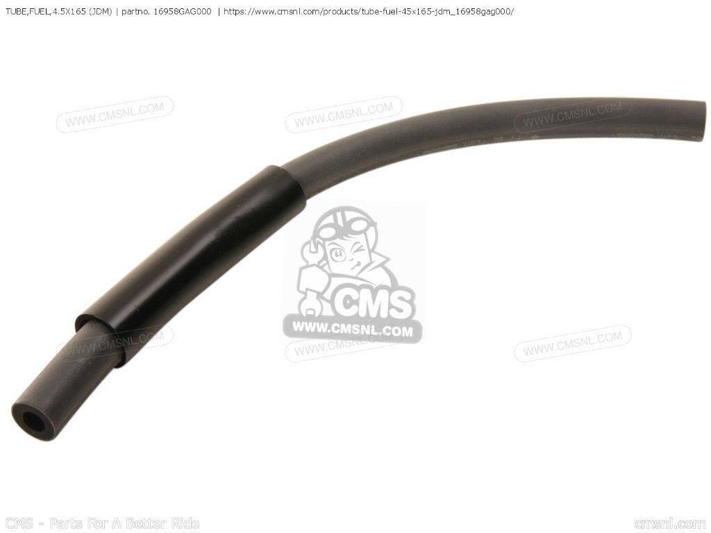 CMS シーエムエス TUBE，FUEL，4.5X165 (JDM)［16958GAG000］ TC50 GYRO CANOPY HO...