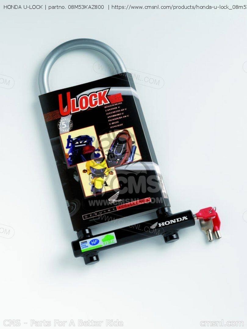 CMS シーエムエス U-LOCK 120/340［08M53KAZ800］ HONDA ホンダ その他盗難防止用品 保管・盗難防止用品