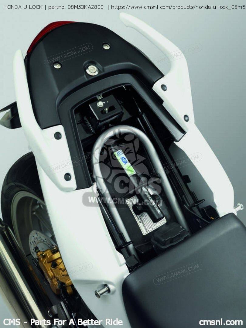ウェビック 楽天市場店のCMS シーエムエス U-LOCK 120/340［08M53KAZ800］ HONDA ホンダ その他盗難防止用品 保管・盗難防止用品｜アングル2
