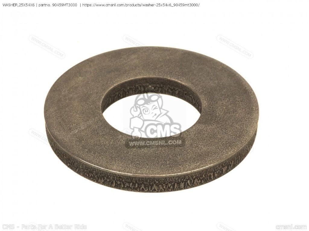 CMS シーエムエス WASHER，25X54X6［90459MT3000］ ST1100 PANEUROPEAN ST1100A ST1100P HONDA ホンダ 汎用ワッシャー 外装