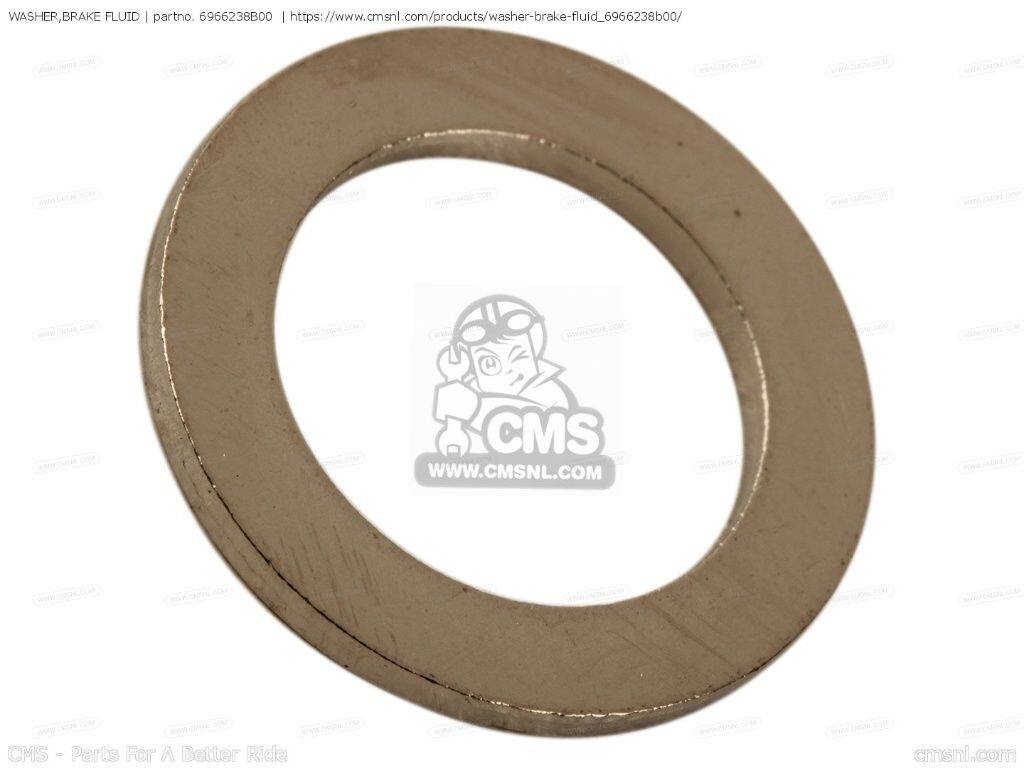 CMS シーエムエス WASHER，BRAKE FLUID［6966238B00］ VS1400 BOULEVARD S83 VS1400GLF VS1400GLP INTRUDER SUZUKI スズキ 汎用ワッシャー 外装