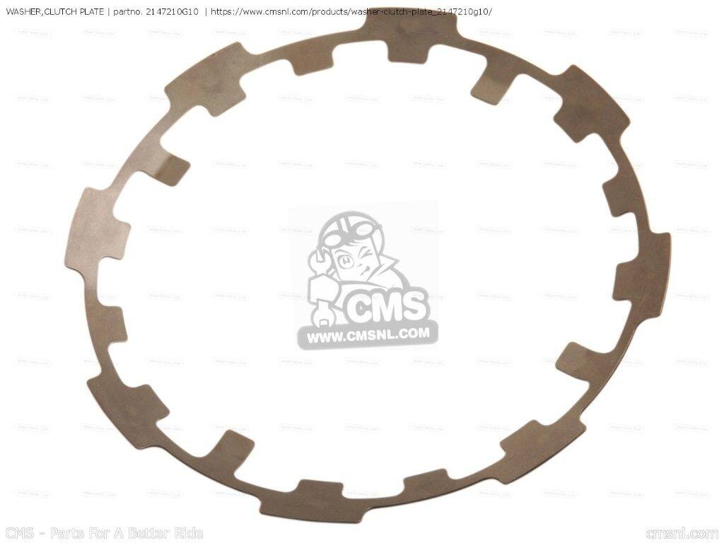 CMS シーエムエス WASHER，CLUTCH PLATE［2147210G10］ AN650 BURGMAN AN650A AN650Z EXECUTIVE SUZUKI スズキ クラッチプレート・クラッチディスク・フリクションプレート 駆動系