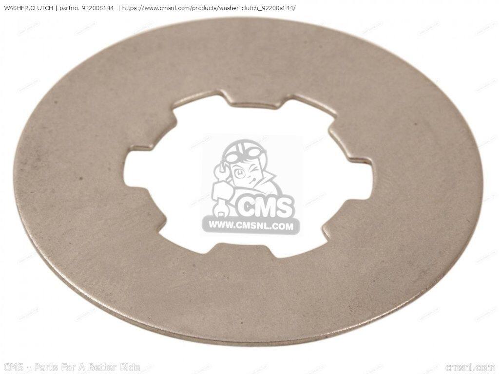 CMS シーエムエス WASHER，CLUTCH［92200S144］ KLX400A1 KLX400SR KLX400A2 KLX40...
