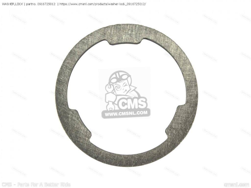 CMS シーエムエス WASHER，LOCK［0916725012］ SUZUKI スズキ 汎用ワッシャー 外装