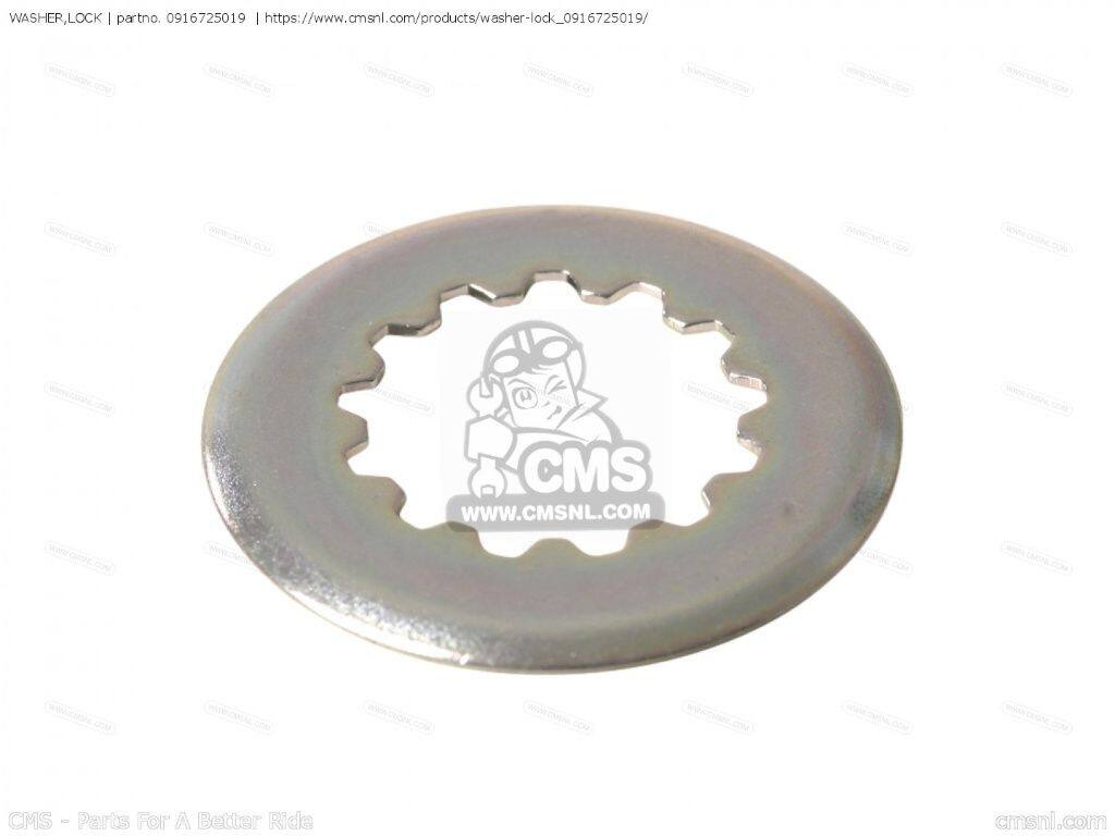 CMS シーエムエス WASHER，LOCK［0916725019］ SUZUKI スズキ 汎用ワッシャー 外装