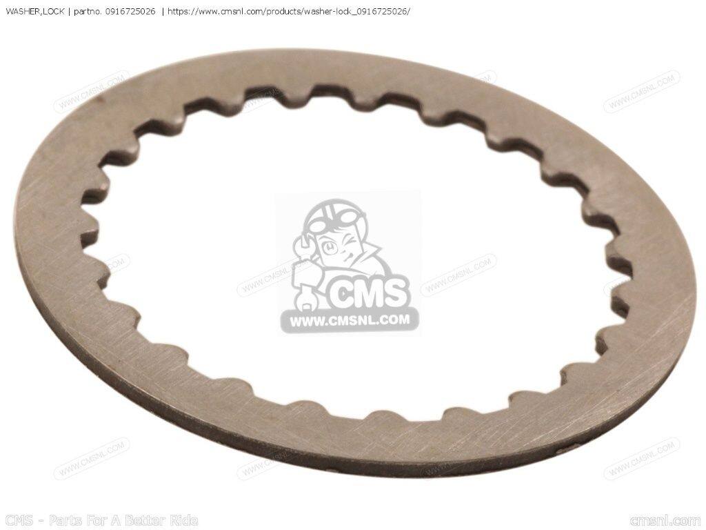 CMS シーエムエス WASHER，LOCK［0916725026］ RM-Z450 RM250 RM250Z RMX450Z SUZUKI スズキ 汎用ワッシャー 外装