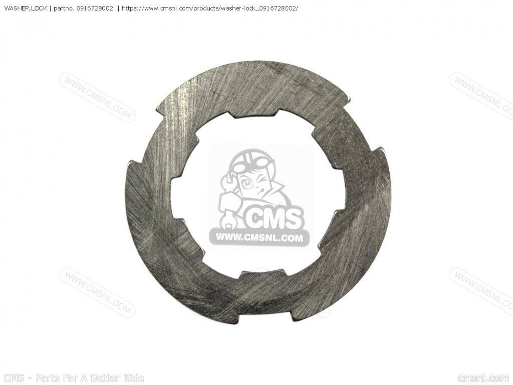 CMS シーエムエス WASHER，LOCK［0916728002］ SUZUKI スズキ 汎用ワッシャー 外装